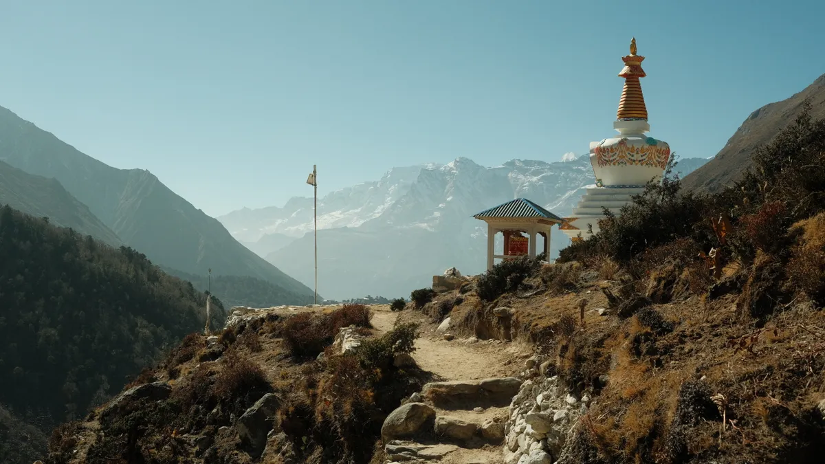 Way to Tengboche